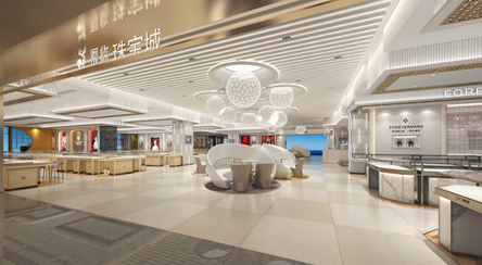空间设计丨凤临珠宝